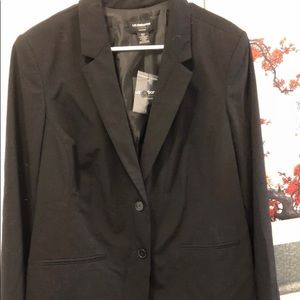 Liz Claiborne career woman 18W black blazer NWT
